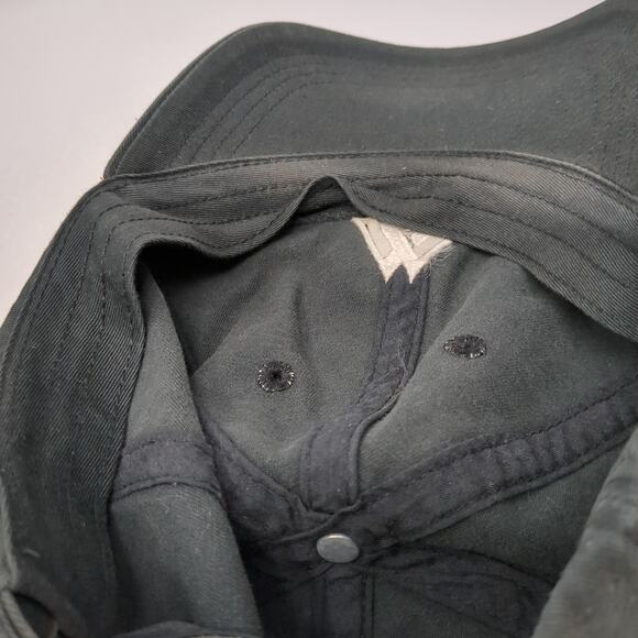 L2 Data Collection Slideback Baseball Cap Black One Size Alternative Apparel - Picture 8 of 10